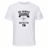Maillot de Sport Homme Tir Trentenaire - T-Shirt Respirant Polyester Manches Courtes - Cadeau Sportif Anniversaire Noël Fête des Pères