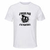 Maillot de Sport Homme Paintball J'peux Pas - T-Shirt Respirant Polyester Manches Courtes - Cadeau Sportif Anniversaire Noël Fête des Pères