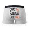 Caleçon Chiner - Humour Boxer Gris Idée Cadeau Passion