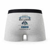 Caleçon Belles-Meres Coach - Humour Boxer Gris Idée Cadeau Fête des Pères