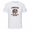 Maillot de Sport Homme Cocker J'peux Pas - T-Shirt Respirant Polyester Manches Courtes - Cadeau Sportif Anniversaire Noël Fête des Pères