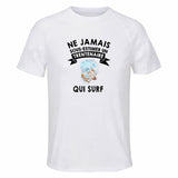 Maillot de Sport Homme Surf Trentenaire - T-Shirt Respirant Polyester Manches Courtes - Cadeau Sportif Anniversaire Noël Fête des Pères