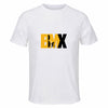 Maillot de Sport Homme BMX Minimaliste - T-Shirt Respirant Polyester Manches Courtes - Cadeau Sportif Anniversaire Noël Fête des Pères