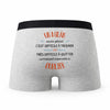 Caleçon Un Milan Aussi Génial - Humour Boxer Gris Idée Cadeau