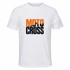 Maillot de Sport Homme Motocross 2 Minimaliste - T-Shirt Respirant Polyester Manches Courtes - Cadeau Sportif Anniversaire Noël Fête des Pères