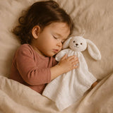 Doudou Bébé Lapin Heloise Bouille Hérisson Gaze de Coton Cadeau Baby Shower