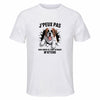Maillot de Sport Homme Saint Bernard J'peux Pas - T-Shirt Respirant Polyester Manches Courtes - Cadeau Sportif Anniversaire Noël Fête des Pères