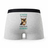 Caleçon Ce Facteur Le Plus Chouette - Humour Boxer Gris Idée Cadeau