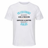 Maillot de Sport Homme pour Un Lieutenant Formidable Blanc - T-Shirt Respirant Polyester Manches Courtes - Cadeau Sportif Anniversaire Noël Fête des Pères