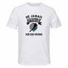 Maillot de Sport Homme Patinage Octogenaire - T-Shirt Respirant Polyester Manches Courtes - Cadeau Sportif Anniversaire Noël Fête des Pères