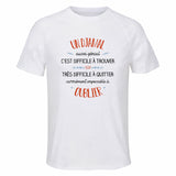 Maillot de Sport Homme pour Un Djamal Aussi Genial - T-Shirt Respirant Polyester Manches Courtes - Cadeau Sportif Anniversaire Noël Fête des Pères
