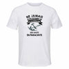 Maillot de Sport Homme Parachute Octogenaire - T-Shirt Respirant Polyester Manches Courtes - Cadeau Sportif Anniversaire Noël Fête des Pères