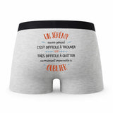 Caleçon Un Jeremy Aussi Génial - Humour Boxer Gris Idée Cadeau