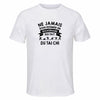Maillot de Sport Homme Tai Chi Sexagenaire - T-Shirt Respirant Polyester Manches Courtes - Cadeau Sportif Anniversaire Noël Fête des Pères