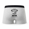 Caleçon Beau-Papa Breton - Humour Boxer Gris Idée Cadeau Fête des Pères