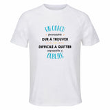 Maillot de Sport Homme pour Un Coach Impossible A Oublier - T-Shirt Respirant Polyester Manches Courtes - Cadeau Sportif Anniversaire Noël Fête des Pères