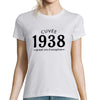 Cuvée 1938 Grand cru d'exception | T-Shirt Anniversaire Femme année de Naissance