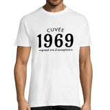 Cuvée 1969 Grand cru d'exception | T-Shirt Anniversaire Homme année de Naissance