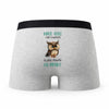 Caleçon Marie-Odile la Plus Chouette - Humour Boxer Gris Idée Cadeau
