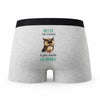 Caleçon Arlette la Plus Chouette - Humour Boxer Gris Idée Cadeau