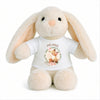 Peluche Lapin Bébé Doudou Melanie d'amour Renard Cadeau Naissance Fille Nouveau-Né Baby Shower