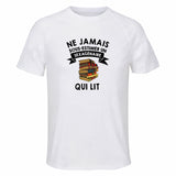 Maillot de Sport Homme Lire Sexagenaire - T-Shirt Respirant Polyester Manches Courtes - Cadeau Sportif Anniversaire Noël Fête des Pères