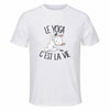 Maillot de Sport Homme Yoga C'est La Vie - T-Shirt Respirant Polyester Manches Courtes - Cadeau Sportif Anniversaire Noël Fête des Pères