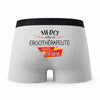 Caleçon Merci Ergotherapeute Génial - Humour Boxer Gris Idée Cadeau