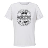 Maillot de Sport Femme Meme La Deesse Legende Copie Deesse Legende Noire - T-Shirt Respirant Polyester Manches Courtes - Cadeau Sportive Anniversaire Noël Fête des Mères