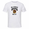 Maillot de Sport Homme Lire Octogenaire - T-Shirt Respirant Polyester Manches Courtes - Cadeau Sportif Anniversaire Noël Fête des Pères