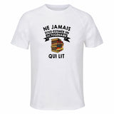 Maillot de Sport Homme Lire Octogenaire - T-Shirt Respirant Polyester Manches Courtes - Cadeau Sportif Anniversaire Noël Fête des Pères
