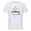 Maillot de Sport Homme Veterinaire Damour - T-Shirt Respirant Polyester Manches Courtes - Cadeau Sportif Anniversaire Noël Fête des Pères