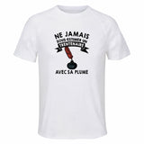 Maillot de Sport Homme Plume Ecrivain Copie 3 Trentenaire - T-Shirt Respirant Polyester Manches Courtes - Cadeau Sportif Anniversaire Noël Fête des Pères