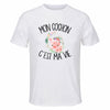 Maillot de Sport Homme Cochon C'est La Vie - T-Shirt Respirant Polyester Manches Courtes - Cadeau Sportif Anniversaire Noël Fête des Pères