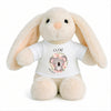 Peluche Lapin Bébé Doudou Cloe d'amour Koala Cadeau Naissance Fille Nouveau-Né Baby Shower
