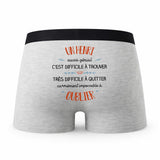 Caleçon Un Henri Aussi Génial - Humour Boxer Gris Idée Cadeau