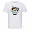 Maillot de Sport Homme Super Kine - T-Shirt Respirant Polyester Manches Courtes - Cadeau Sportif Anniversaire Noël Fête des Pères