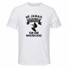 Maillot de Sport Homme Wakeboard Sexagenaire - T-Shirt Respirant Polyester Manches Courtes - Cadeau Sportif Anniversaire Noël Fête des Pères