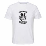Maillot de Sport Homme Boder Collie J'peux Pas - T-Shirt Respirant Polyester Manches Courtes - Cadeau Sportif Anniversaire Noël Fête des Pères
