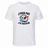 Maillot de Sport Homme Triathlon J'peux Pas - T-Shirt Respirant Polyester Manches Courtes - Cadeau Sportif Anniversaire Noël Fête des Pères