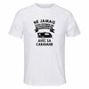 Maillot de Sport Homme Caravane Trentenaire - T-Shirt Respirant Polyester Manches Courtes - Cadeau Sportif Anniversaire Noël Fête des Pères