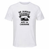 Maillot de Sport Homme Caravane Trentenaire - T-Shirt Respirant Polyester Manches Courtes - Cadeau Sportif Anniversaire Noël Fête des Pères