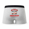 Caleçon Beau-Papa Ambulancier - Humour Boxer Gris Idée Cadeau Fête des Pères