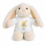 Peluche Lapin Bébé Doudou Eden d'amour Abeille Cadeau Naissance Garçon Nouveau-Né Baby Shower