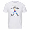 Maillot de Sport Homme Biathlon C'est La Vie - T-Shirt Respirant Polyester Manches Courtes - Cadeau Sportif Anniversaire Noël Fête des Pères