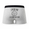 Caleçon Football Gaelique - Humour Boxer Gris Idée Cadeau Passion