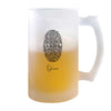 Verre à Bière Oscar Lettre Littérature | Chope de Bière Pinte | Idée Cadeau Prénom Livre Lecture Anniversaire Papa Collègue Départ Retraite Noël