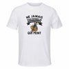 Maillot de Sport Homme Peinture Quarantenaire - T-Shirt Respirant Polyester Manches Courtes - Cadeau Sportif Anniversaire Noël Fête des Pères