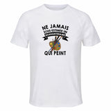 Maillot de Sport Homme Peinture Quarantenaire - T-Shirt Respirant Polyester Manches Courtes - Cadeau Sportif Anniversaire Noël Fête des Pères