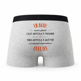 Caleçon Un Noah Aussi Génial - Humour Boxer Gris Idée Cadeau